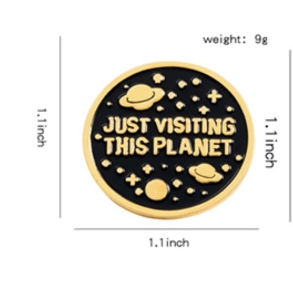 UFO Pin for aliens lovers, New! - Picture 2 of 4